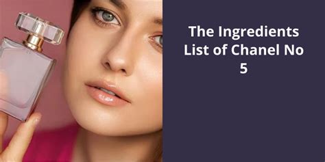 chanel no 5 animal ingredients|Chanel no 5 ingredients list.